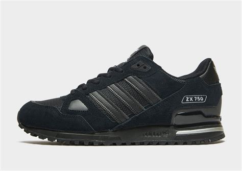 adidas originals heren zx 750 sneakers zwart|Black adidas Originals ZX 750 .